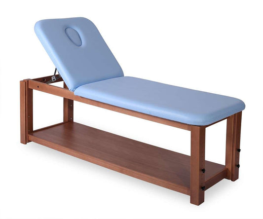 Special Luxury Articulated Walnut Wood Massage Bed. 5ES-1444 LUXE