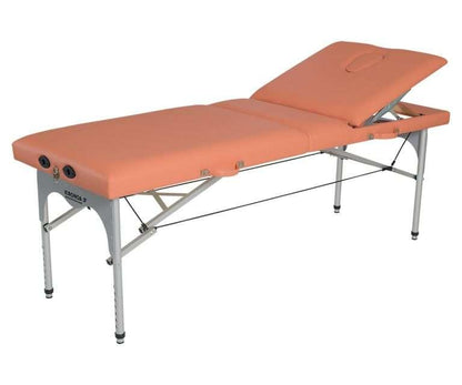 Folding Aluminum Massage Table with articulated backrest 5ES-256