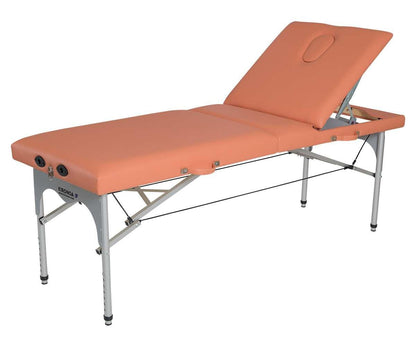 Folding Aluminum Massage Table with articulated backrest 5ES-256