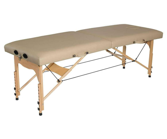 Folding beech wood Massage Table. 5ES-255.