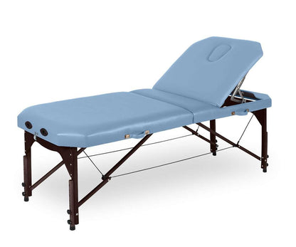 Folding Articulated Walnut wood Massage Table. 5ES-1433