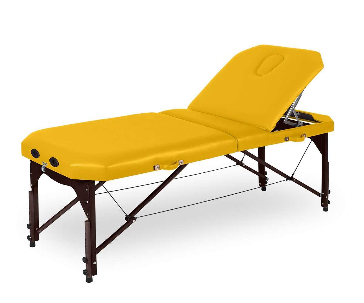 Folding Articulated Walnut wood Massage Table. 5ES-1433