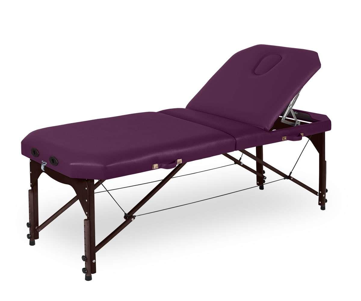 Folding Articulated Walnut wood Massage Table. 5ES-1433