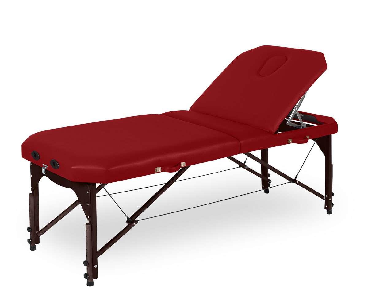 Folding Articulated Walnut wood Massage Table. 5ES-1433