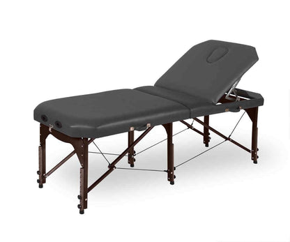 Folding Walnut wood Massage Table with 6 supports and Articulated. 5ES-1431