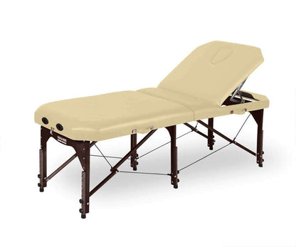 Folding Walnut wood Massage Table with 6 supports and Articulated. 5ES-1431