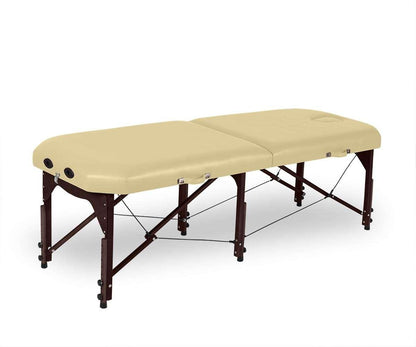 Folding Walnut wood Massage Table with 6 supports. 5ES-1432