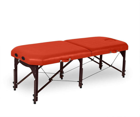 Folding Walnut wood Massage Table with 6 supports. 5ES-1432