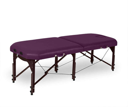 Folding Walnut wood Massage Table with 6 supports. 5ES-1432