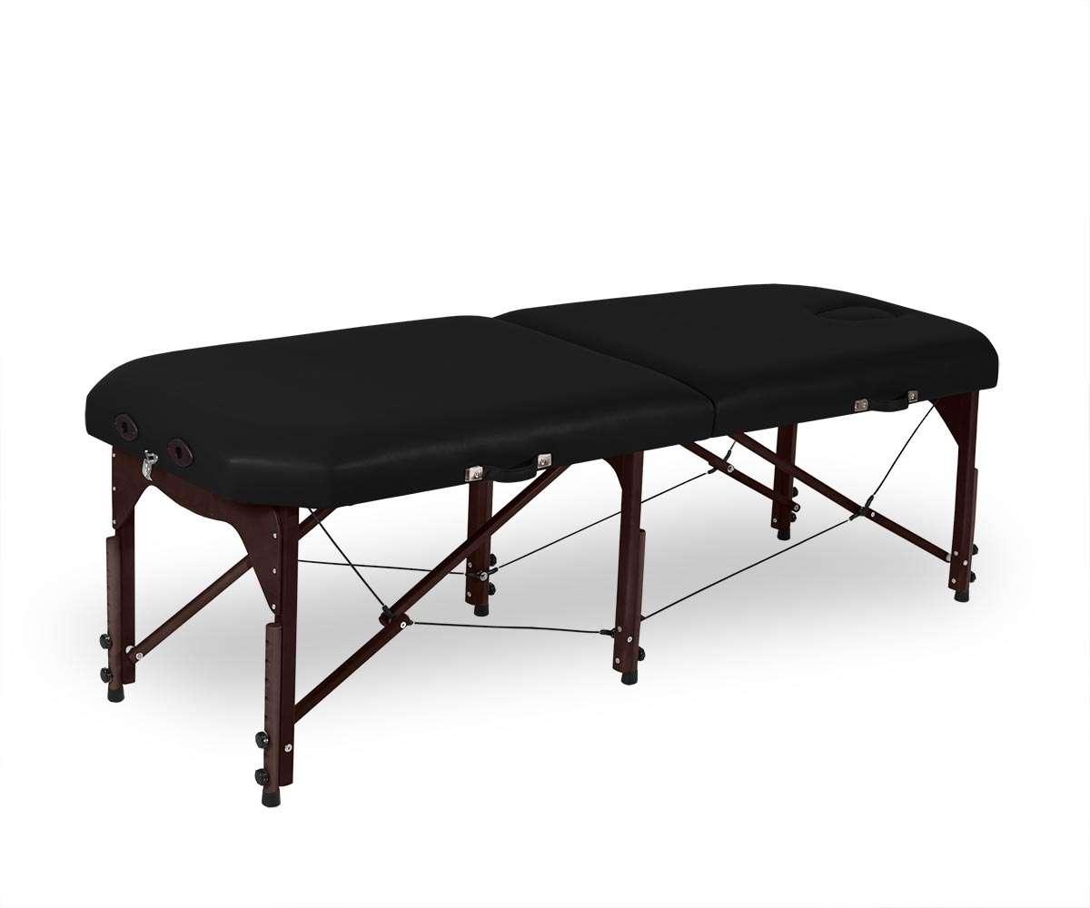 Folding Walnut wood Massage Table with 6 supports. 5ES-1432